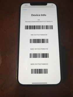 iPhone 12 Pro Max Clean imei Unlocked For any Company MetroPCS TMobile Verizon Cricket Att 128GB 