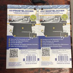 Frost Blocker (winter Windshield & Mirror Covers