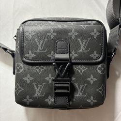 Men’s Black Designer Crossbody Bag