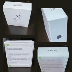 White Airpods 4 With Active Noise Cancellation