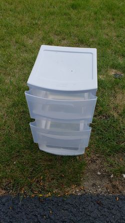 Plastic shelves storage