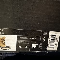 Sorel Caribou New Size 9