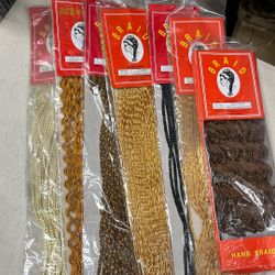 Hair Braids! Great Supply