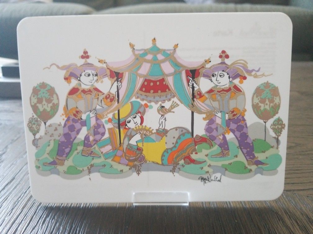 Rosenthal Karte Porcelain Postcard