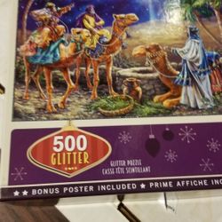 500 Glitter Puzzle. 