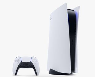 Ps5 Disc Edition With Two Controllers