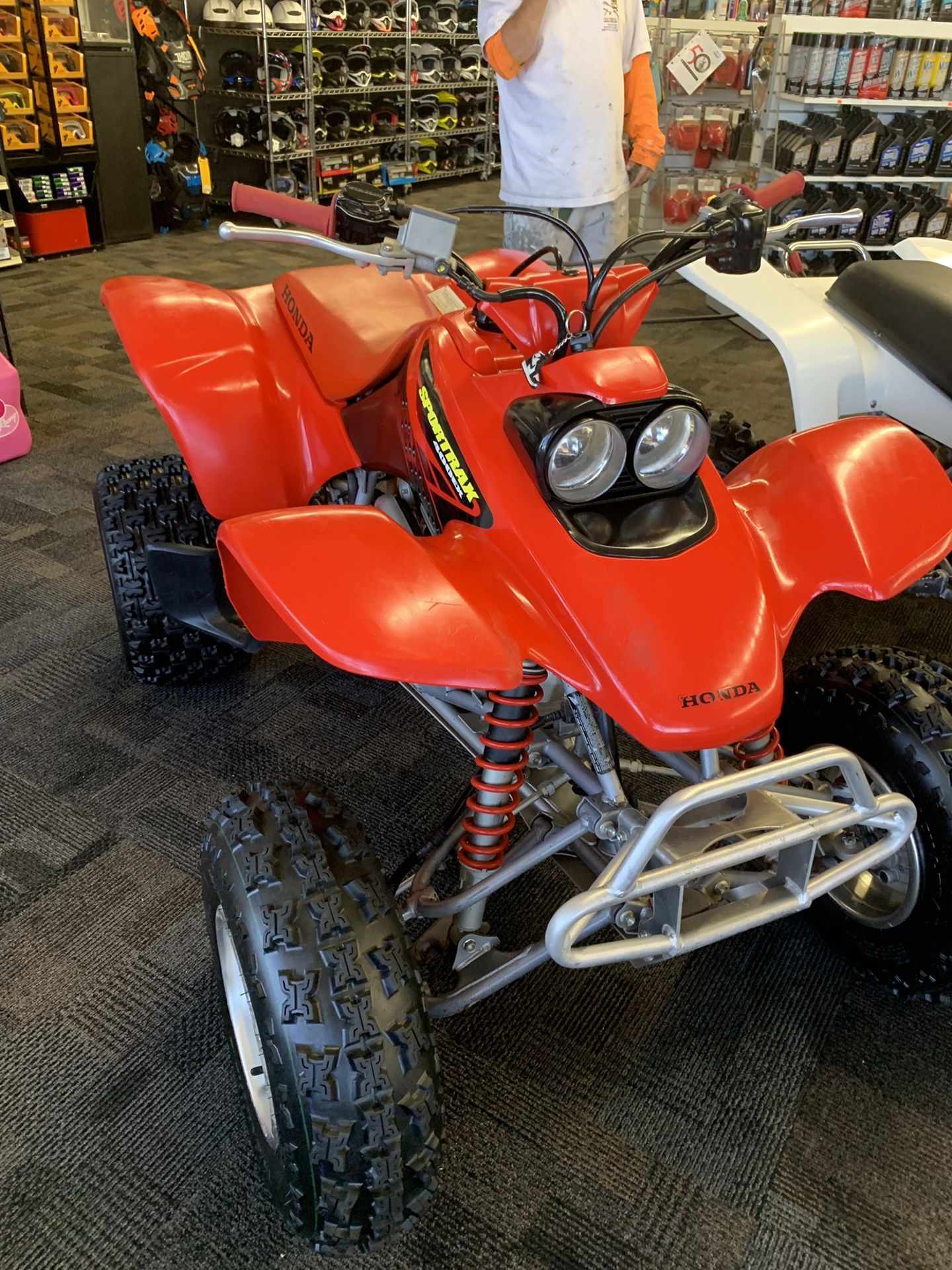 2002 Honda 400 ex shop warranties for six months fresh fluid changes