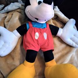 Older 26 Inch Mickey Mouse Talks 