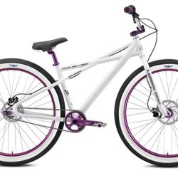SE Bikes Monster Quad 29" BMX Bike Arctic White
