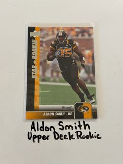 Aldon Smith San Francisco 49ers All-Pro DE Upper Deck Rookie Card.