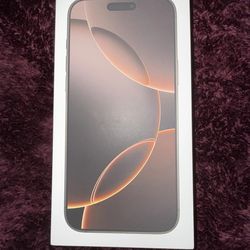 Apple iPhone 16 Pro Max 256gb Brand New Sealed Unopened