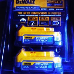 DeWalt PowerStack Battery 2-Pack (DCBP034-2)