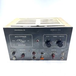 Central Electronics Model 10-A Multiphase Exciter – Vintage Ham Radio