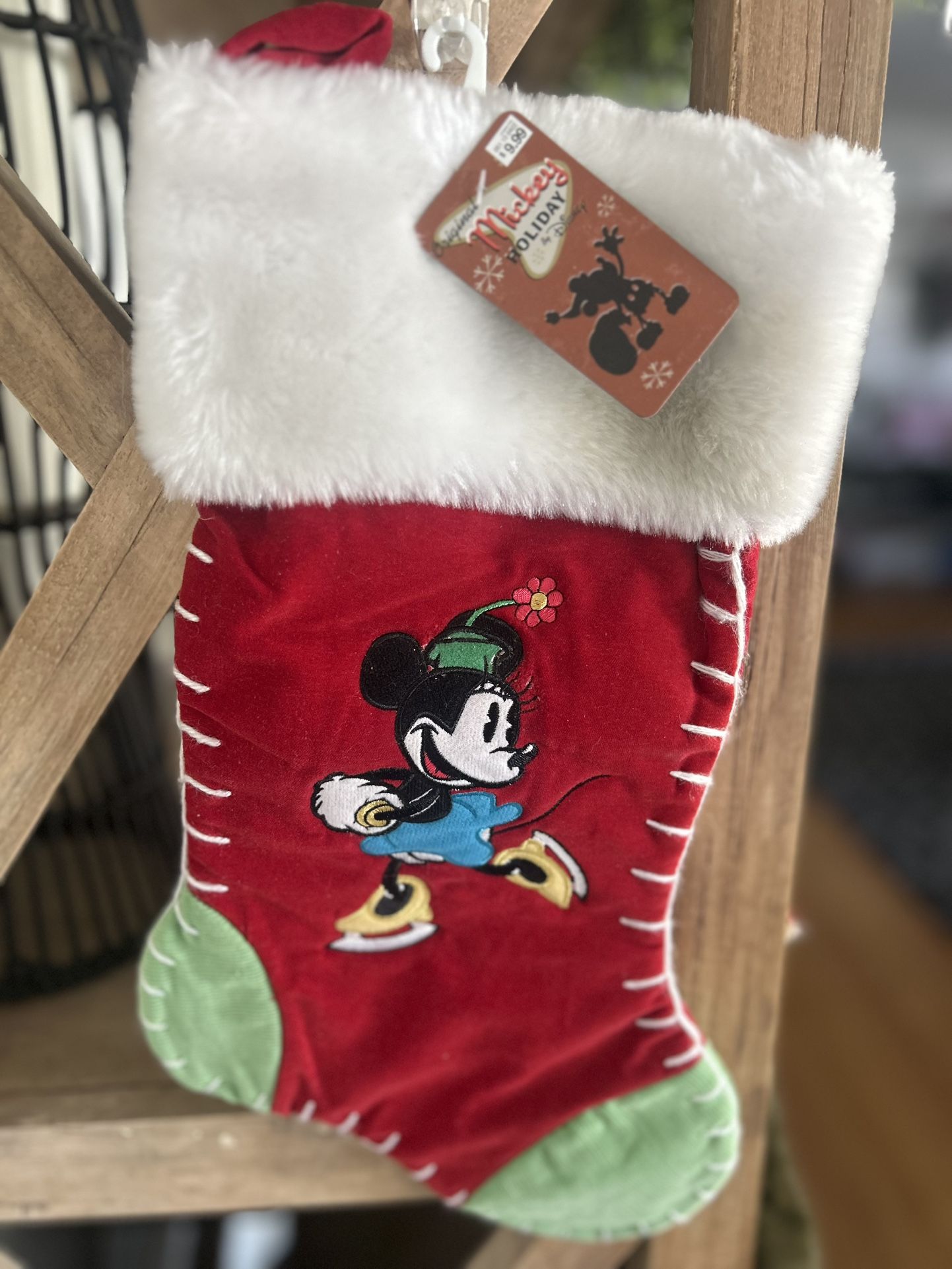 Original Mickey Holiday by Disney Vintage Stocking