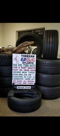 295 25 28 BRAND NEW TIRE TIRES $225 EACH $899 SET