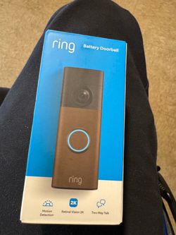 Ring Battery Doorbell 2K with indoor camera