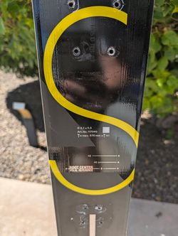 Völkl Confession Powder Skis 193cm — Used Twice (No Bindings)