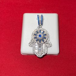 Sterling Silver Hamza Hand 925