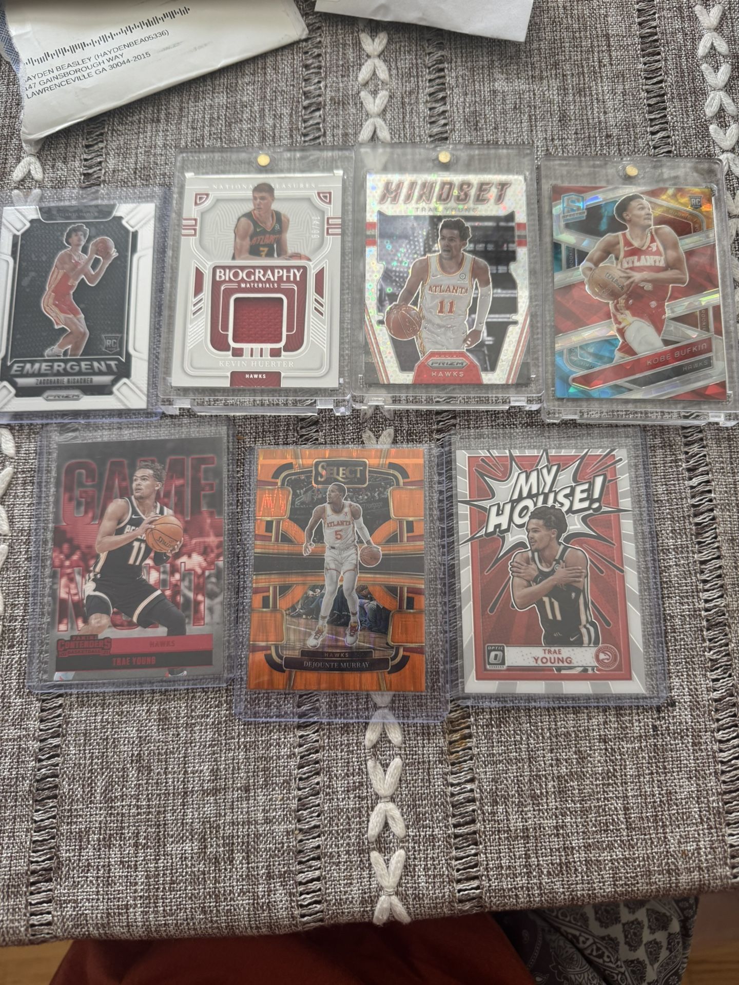 Atlanta Hawks Basketball Card Lot 