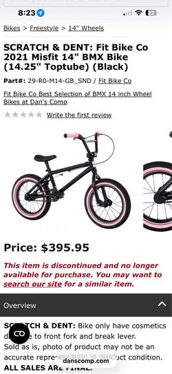 14 inch Fitbikeco bmx bike