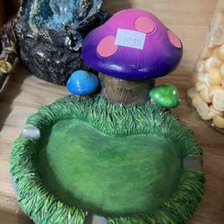Mushroom Stash And Ashtray