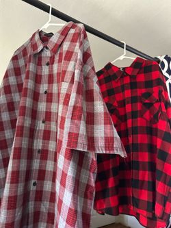 Men’s casual  checkered shirts