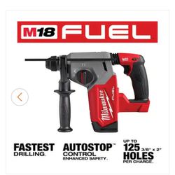 Best Seller
Milwaukee
M18 FUEL 18V Lithium-Ion Brushless Cordless 1 in. SDS-Plus Rotary Hammer (Tool-Only)