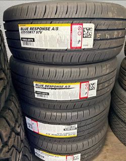 225/55R17 Dunlop Set Of 4 New Tires