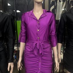 Bella Moda Purple Dress 