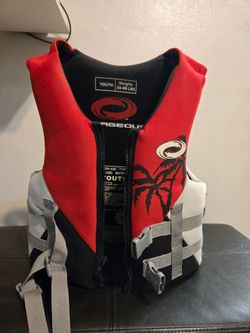 O'Rageous Youth Life Vest 50-90lbs