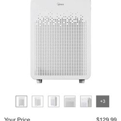 Winix True HEPA 4 Stage Air Purifier with Wi-Fi and Additional Filter