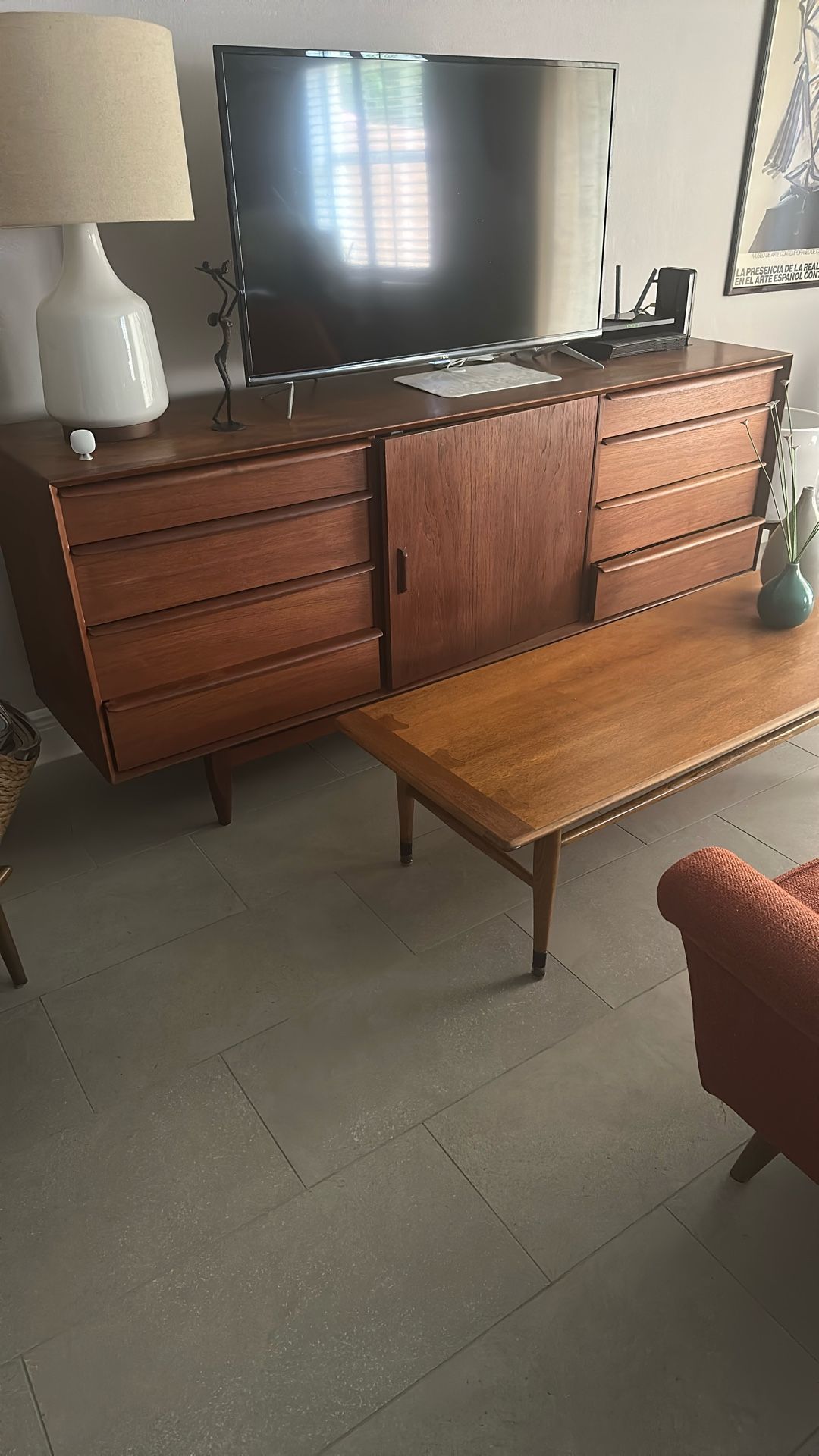 Mid Century Credenza 