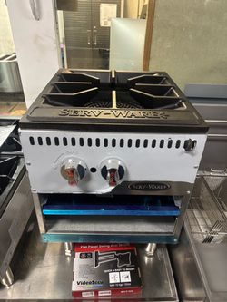 Serv-Ware Commercial Gas Stock Pot Range