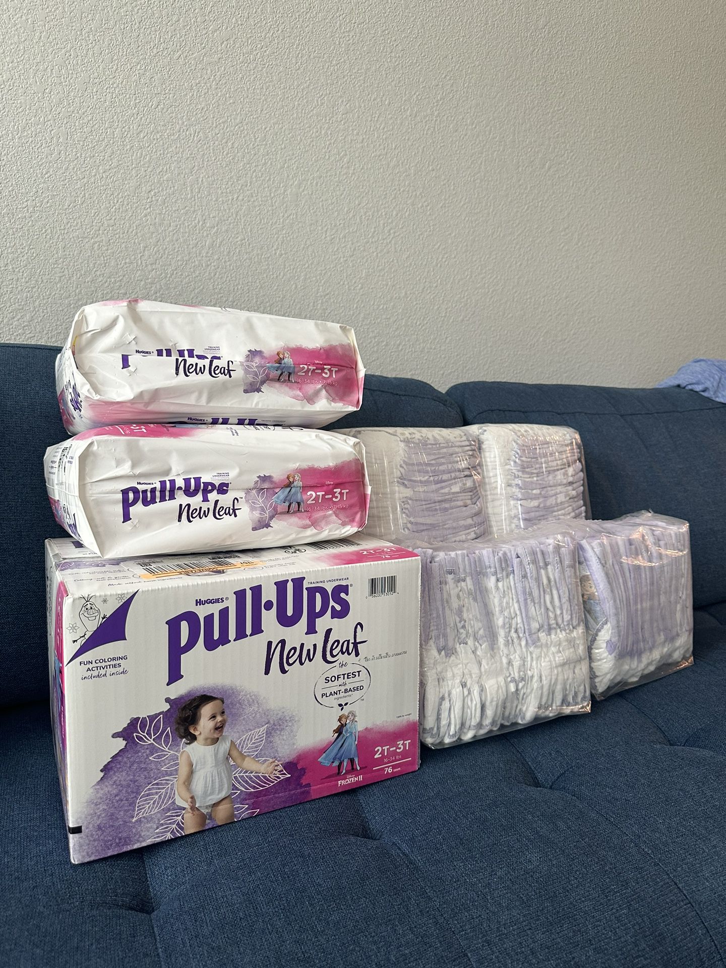 Diapers Huggies pull ups 2t-3t Girls