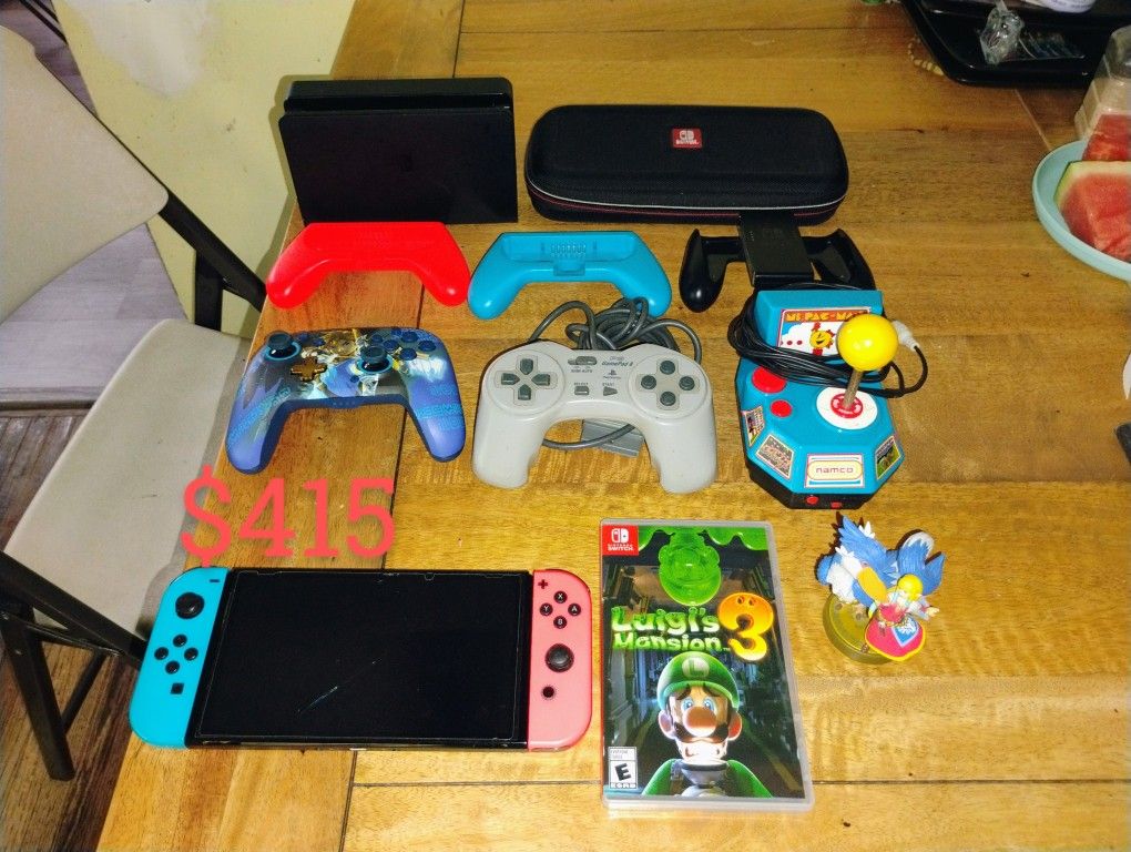 Nintendo Switch OLED and extras