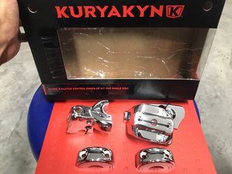Kuryakyn Harley Davidson Chrome control covers