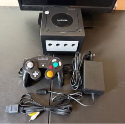 Nintendo GameCube All Cables & Controller
