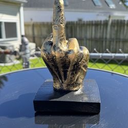The Middle Finger Statue