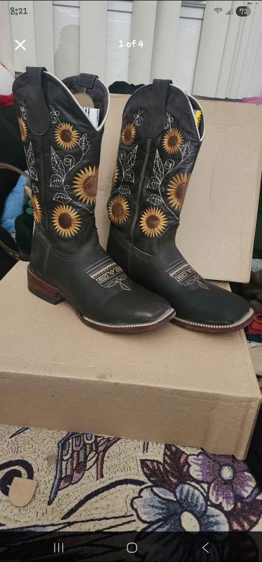 Botas Vaqueras Para Mujer