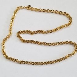 Gold Plated Link Style Chain