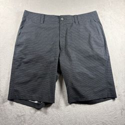 Callaway Shorts Men’s 34 Gray Opti-Dri Performance Golf Chino Stretch #3B