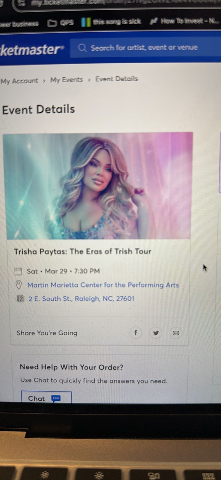 Two Tickets To Trisha Paytas: The Eras Of Trish Tour