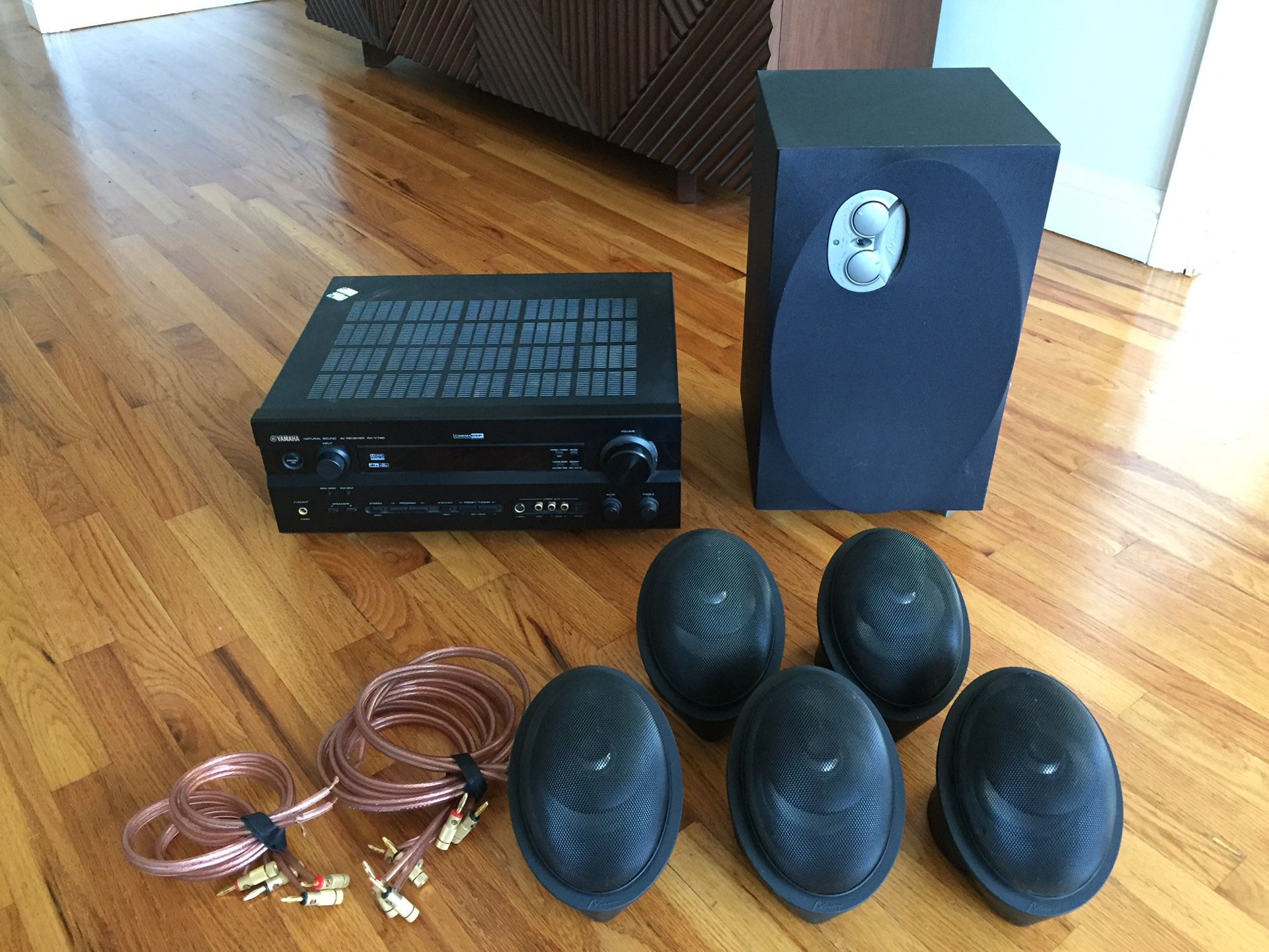 Mirage Omnisat Micro speakers 5.1 Home Theater Audio