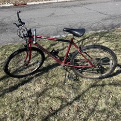 26" Red Roadmaster Mountain Bike