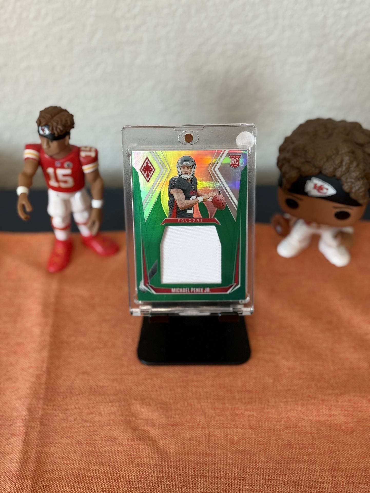 Michael Penix Jr 2024 Phoenix Green Pandora Rookie Patch #PP-MPJ /25π₯π₯