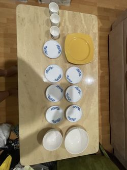Dishes Bowls Nice Tea Cups