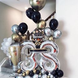 Balloons Bouquet - Happy Birthday 