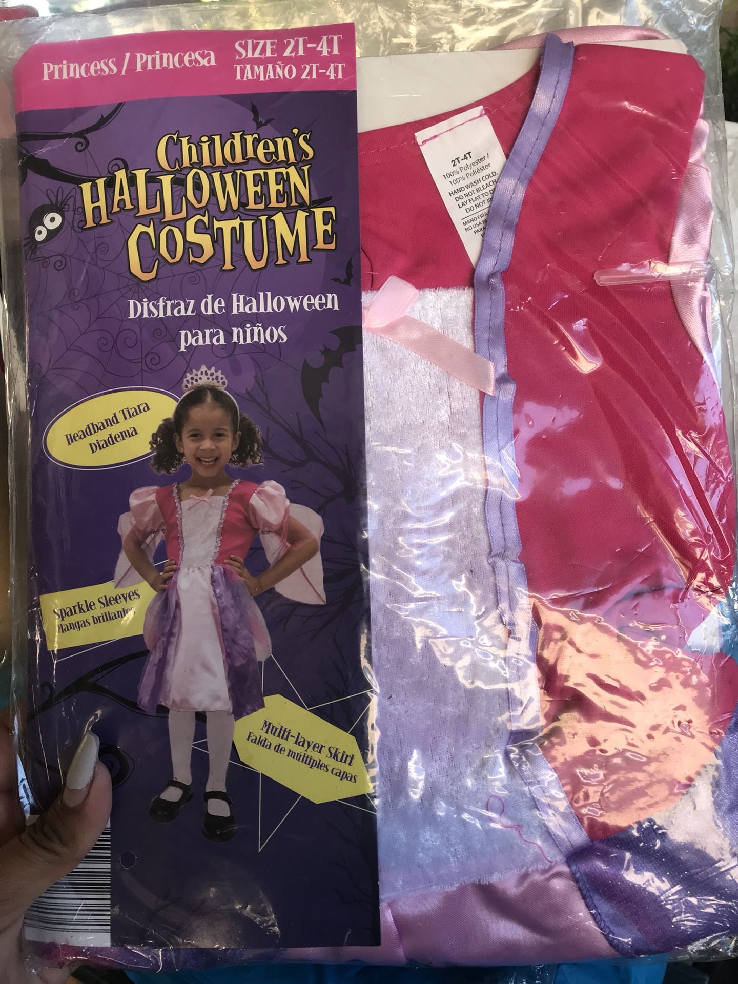 Princess costume 18-24 months