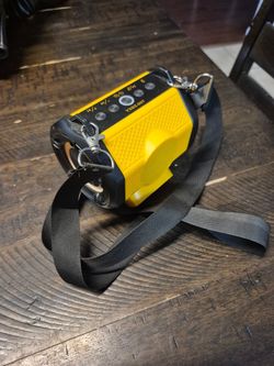 Wireless Portable Bluetooth Speaker - Compatible with DeWalt Battery - Battery NOT Included