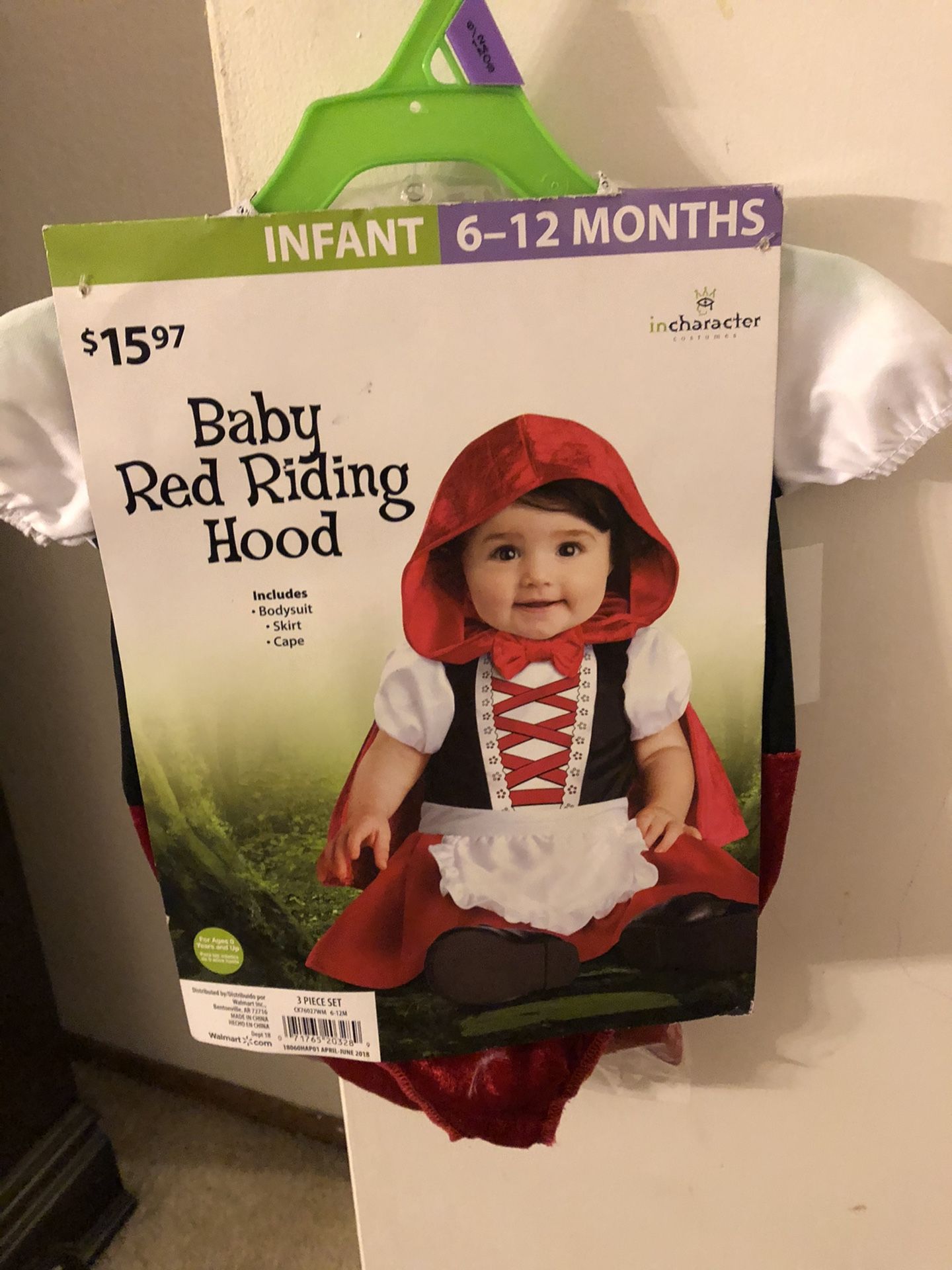 Baby Red Riding Hood Costume